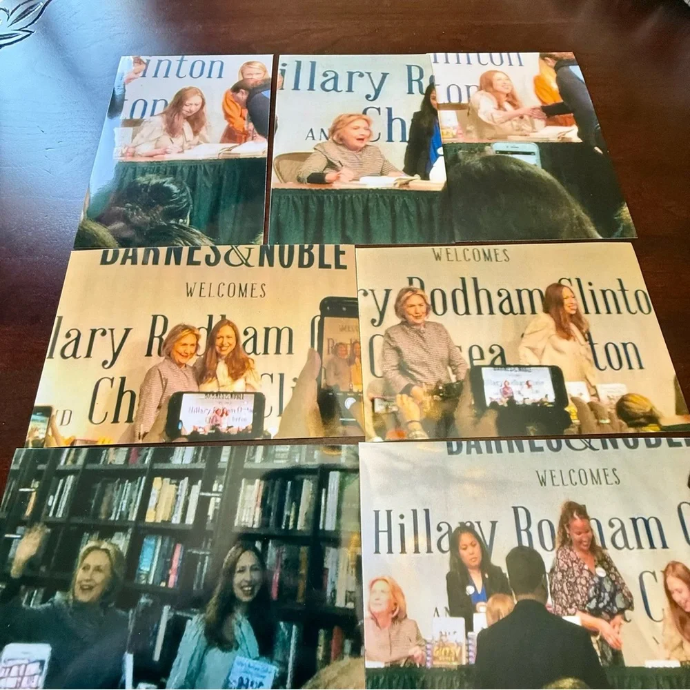 SIGNED BY AUTHOR- The Book of Gutsy Women Hardcover by Hillary Clinton & Chelsea - Picture 6 of 9